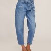 Women Marissa Webb | Stevie 80'S Barrel Leg Medium Blue Wash