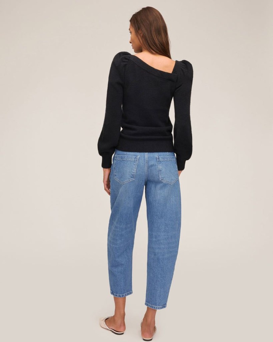 Women Marissa Webb | Stevie 80'S Barrel Leg Medium Blue Wash