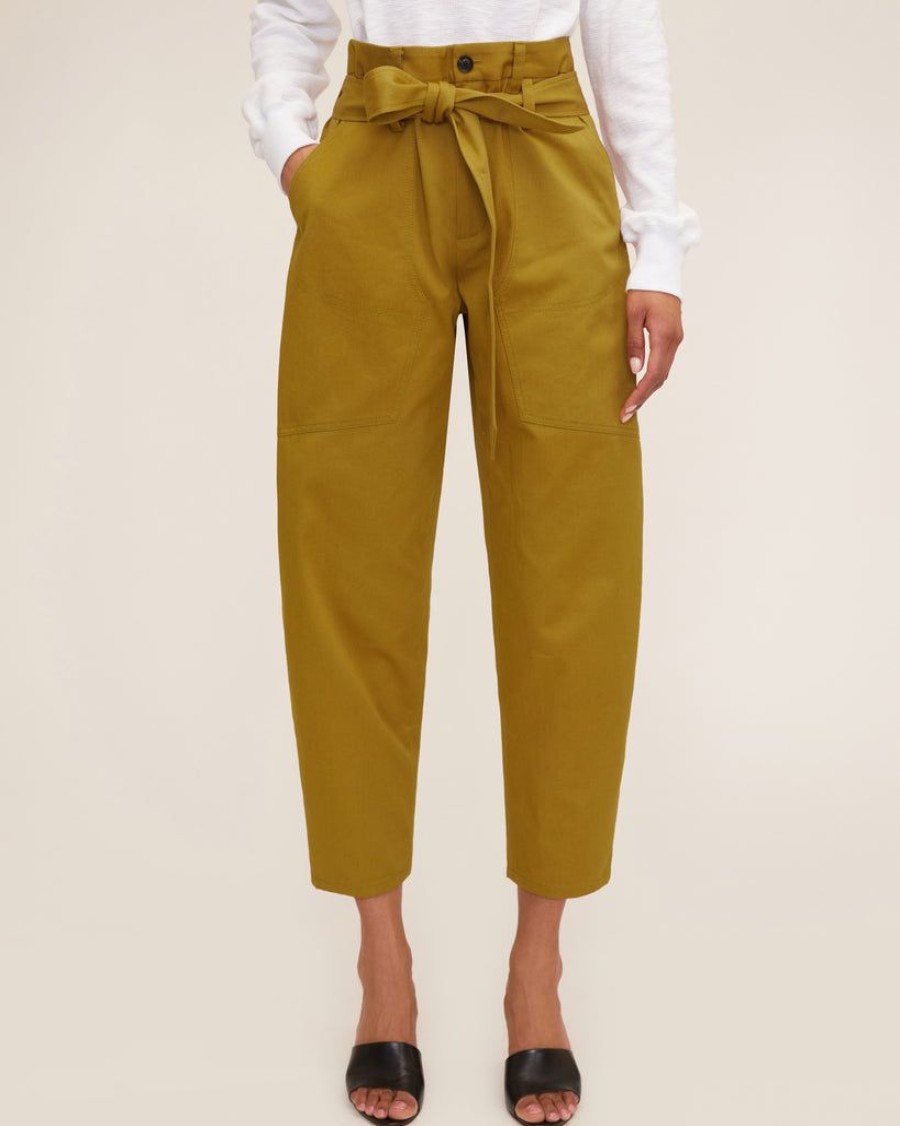 Women Marissa Webb | Adler Canvas Balloon Pant In Ochre