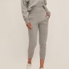 Women Marissa Webb | So High Waisted French Terry Sweatpants In Heather Grey