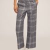 Women Marissa Webb | Artie Wrap Strap Pant Steel Plaid