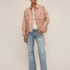 Women Marissa Webb | Dante Crisp Canvas Cropped Utility Jacket Warm Sand