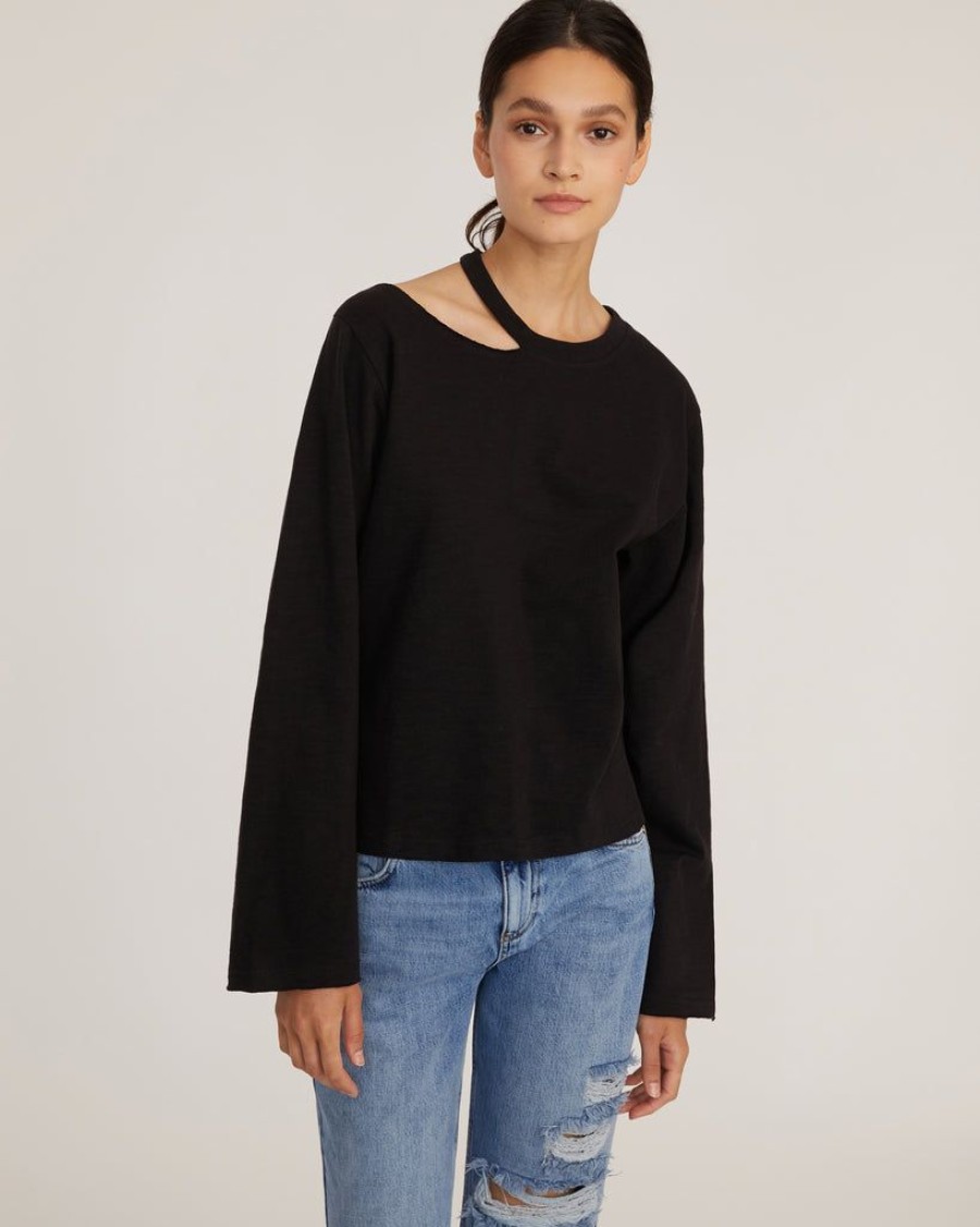 Women Marissa Webb | Tate Cut Out Long Sleeve In Black