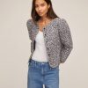 Women Marissa Webb | Albie Quilted Floral Shirt Jacket Quilted Midnight Floral