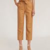 Women Marissa Webb | Brennan Leather Pant In Fawn