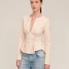 Women Marissa Webb | Valentina Lace Up Top Bone