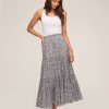 Women Marissa Webb | Mara Tiered Floral Maxi Skirt Midnight Floral