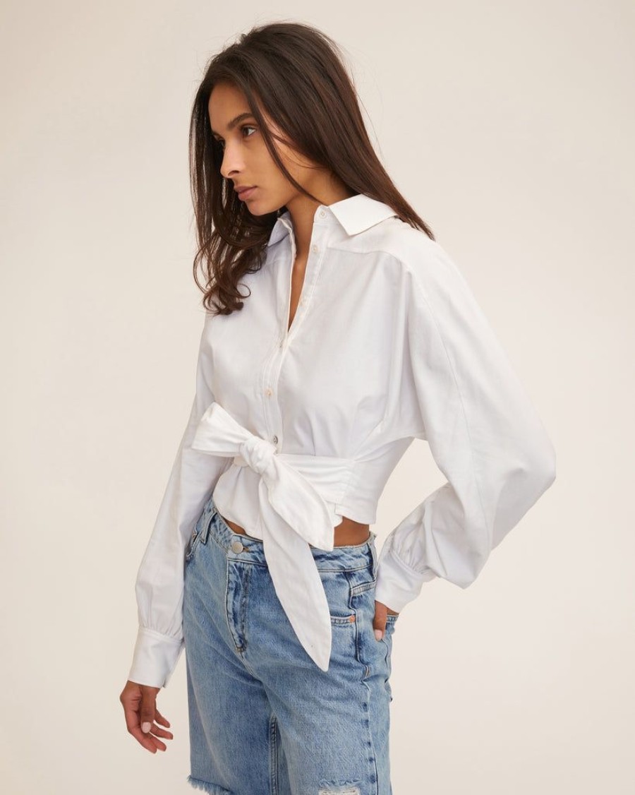 Women Marissa Webb | Emmerson Oxford Shirt In White