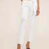 Women Marissa Webb | Travis Denim Pant In Off White Stone Wash