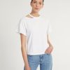 Women Marissa Webb | Tate Cut Out Tee In White